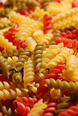 Image showing Uncooked pasta