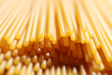 Image showing Uncooked spaghetti 