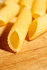 Image showing Uncooked pasta