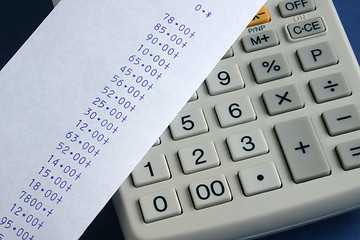 Image showing Adding machine