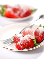 Image showing Strawberries