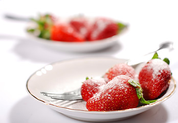 Image showing Strawberries