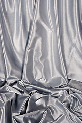 Image showing white satin background