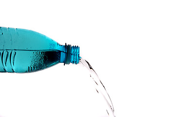 Image showing pouring water from a bottle