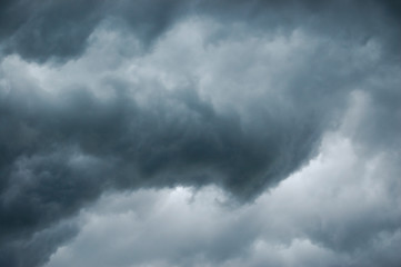 Image showing dark gray dramatic sky