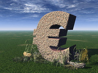 Image showing euro sign