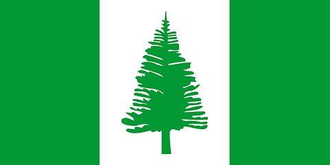 Image showing Norfolk Island Flag