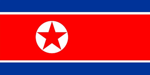 Image showing Flag Of North Korea