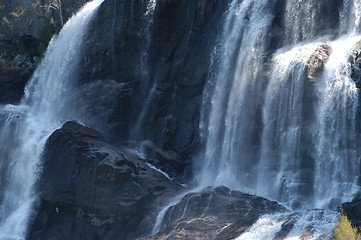 Image showing Norwegian waterfall_5_24.04.2005