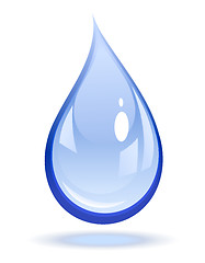 Image showing Water drop 