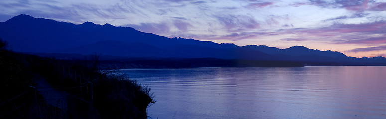 Image showing Strait of Juan de Fuca Sunset