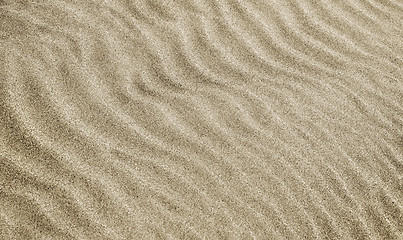 Image showing waves of sand