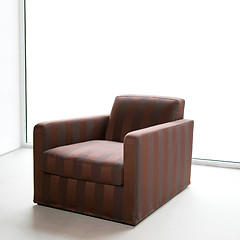 Image showing Brown armchair