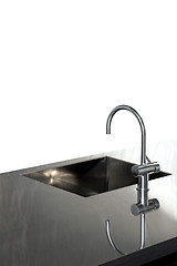 Image showing Faucet reflection