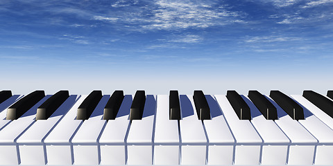 Image showing piano