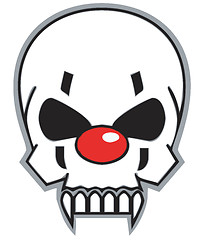 Image showing clown skull