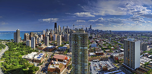 Image showing Northern Chicago Skyline