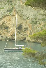 Image showing sailing boat