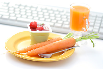 Image showing snack in the office