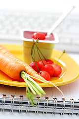 Image showing snack in the office