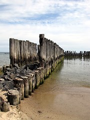 Image showing breakwater