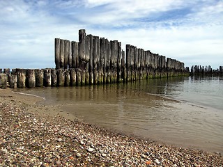 Image showing breakwater