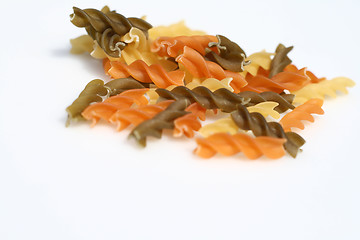 Image showing pasta spirals