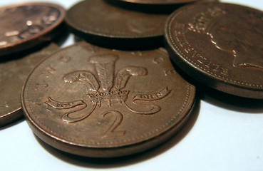 Image showing British coins
