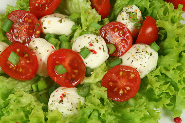 Image showing Caprese salad.