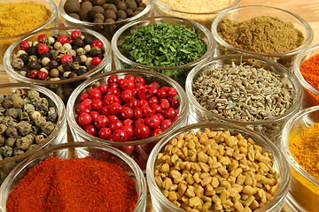 Image showing Colorful food