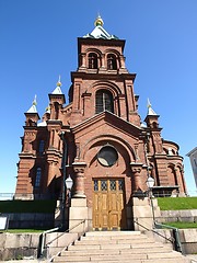 Image showing Uspensky Cathedral in Helsinki 