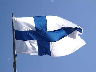 Image showing Finnish Flag 