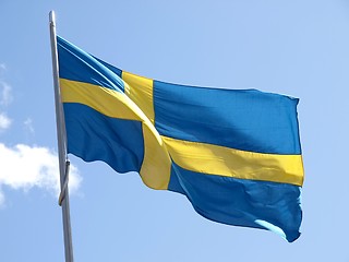 Image showing Swedish Flag 