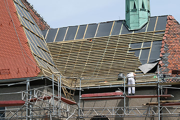 Image showing Building renovation