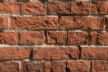 Image showing Red brick wall