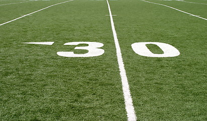 Image showing Football Field Thirty