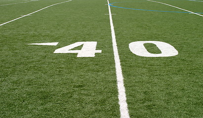Image showing Football Field Forty