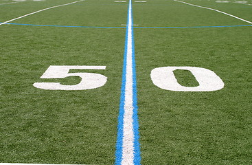 Image showing Football Field Fifty