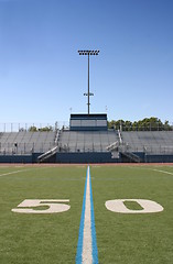 Image showing Football Field Fifty