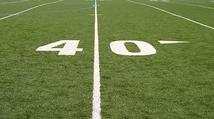 Image showing Football Field Forty