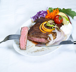 Image showing beef ribeye steak