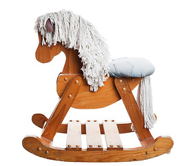 Image showing Childhood Rocking Horse