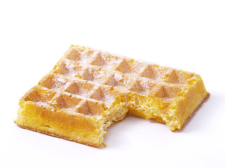 Image showing belgian waffle