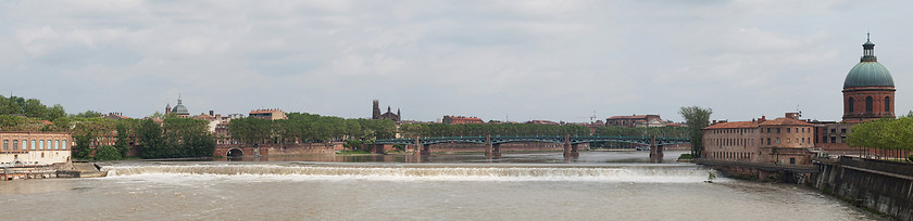 Image showing Toulouse panoramic view