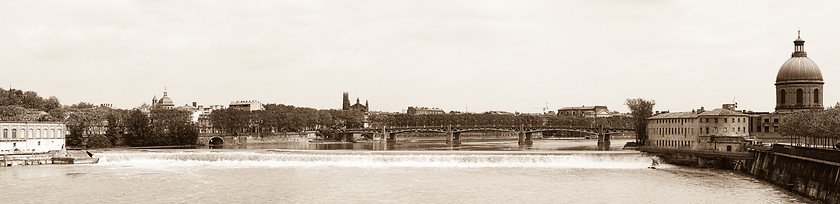 Image showing Toulouse panoramic view