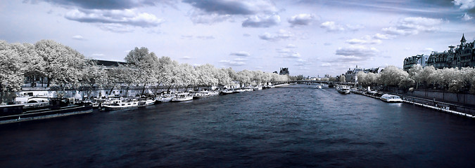 Image showing Paris panoramic view 