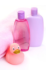 Image showing baby bath accessories