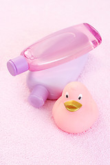 Image showing baby bath accessories