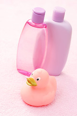 Image showing baby bath accessories