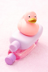 Image showing baby bath accessories